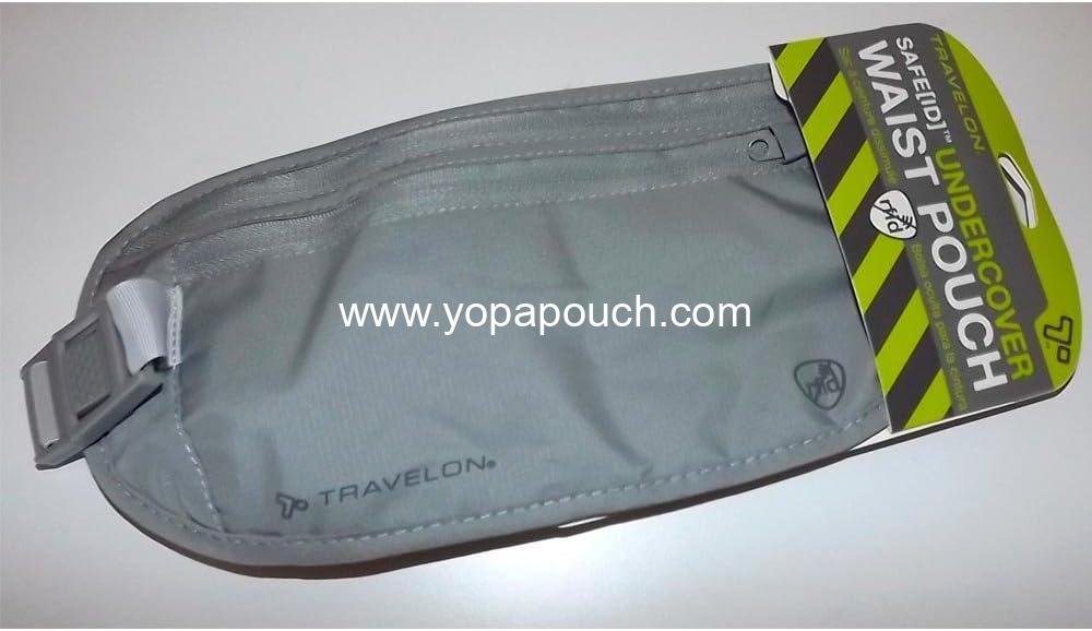 Wholesale RFID Blocking Undergarment Waist Pouch Travel Wallet - 9