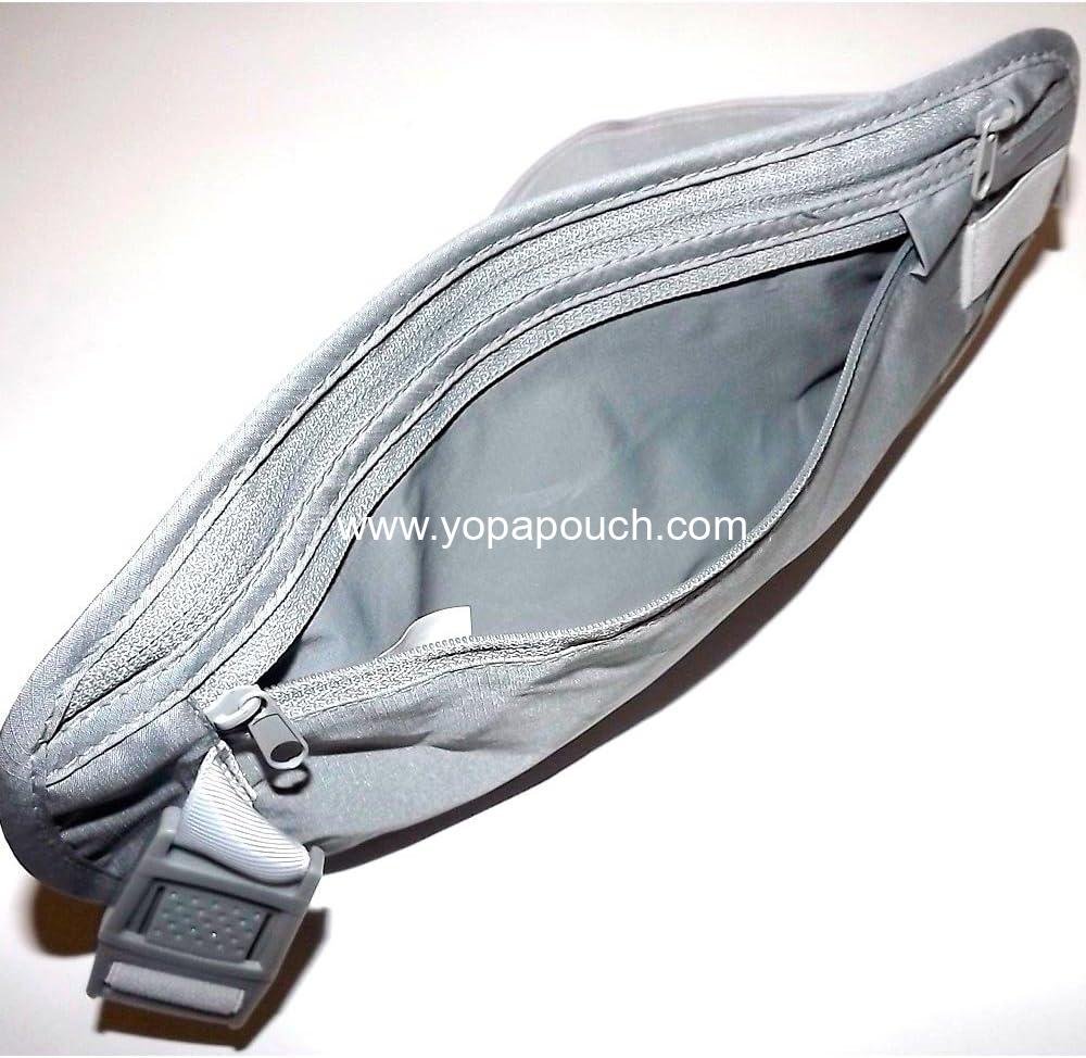 Wholesale RFID Blocking Undergarment Waist Pouch Travel Wallet - 9