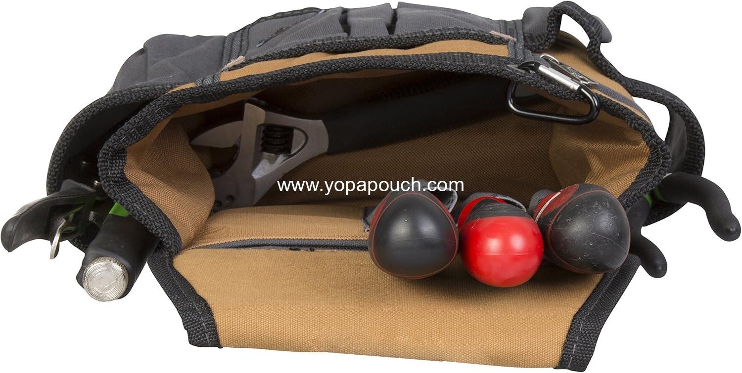 Wholesale 8-Pocket Padded Tool Belt Utility Pouch, Adjustable 3-Inch Belt, Durable Canvas Construction, Tan/Grey Supplier Wholesale 8-Pocket Padded Tool Belt Utility Pouch, Adjustable 3-Inch Belt, Durable Canvas Construction, Tan/Grey Supplier