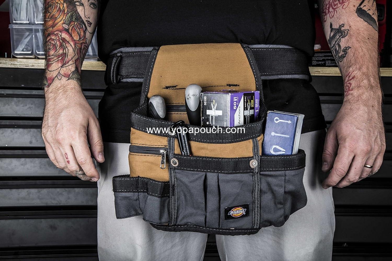 Wholesale 8-Pocket Padded Tool Belt Utility Pouch, Adjustable 3-Inch Belt, Durable Canvas Construction, Tan/Grey Supplier Wholesale 8-Pocket Padded Tool Belt Utility Pouch, Adjustable 3-Inch Belt, Durable Canvas Construction, Tan/Grey Supplier