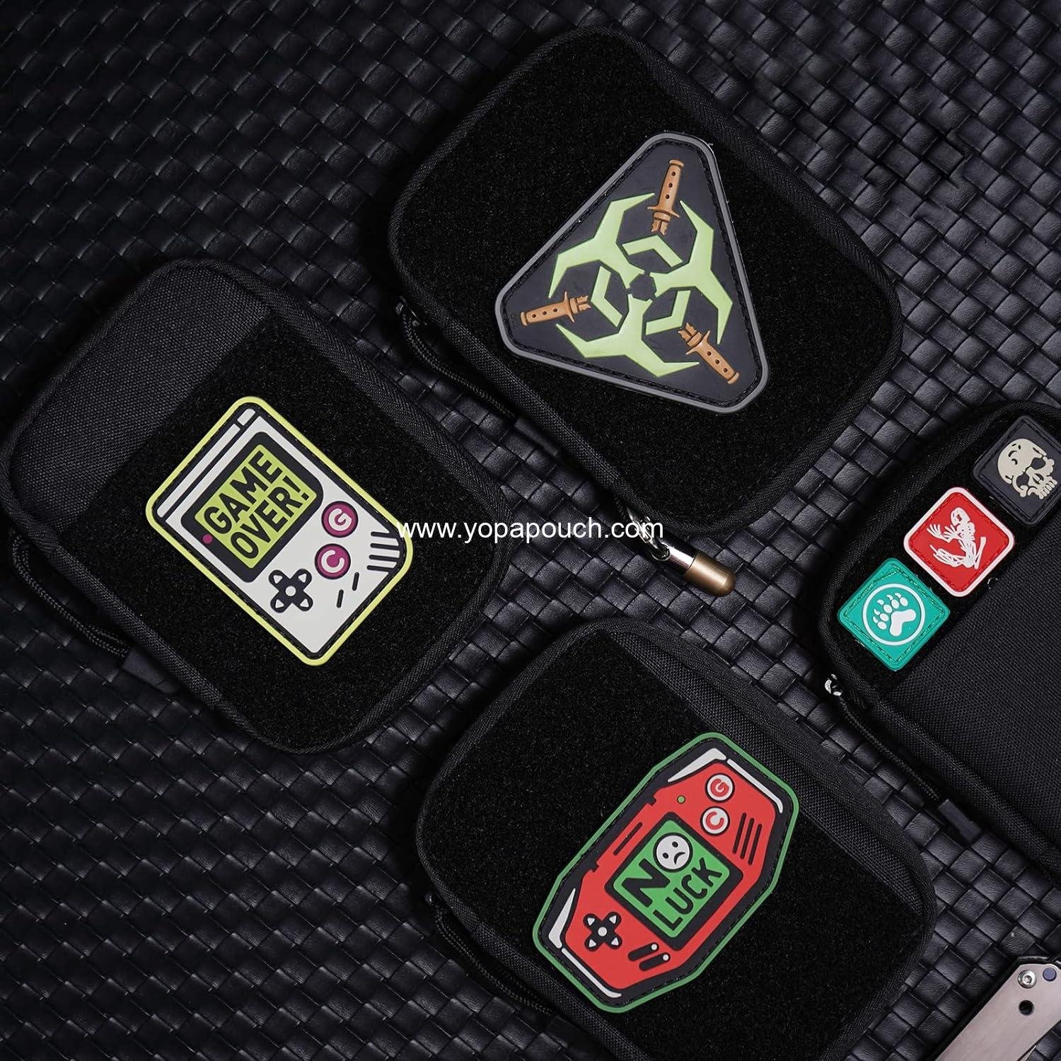 Wholesale Nylon EDC Pocket Pouch Organizer with Hook and Loop Closure - 5x7 inches, Durable, Compact, Lightweight Supplier