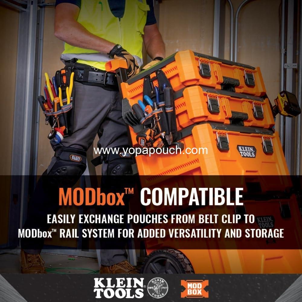 Wholesale MODbox Tool Pouch, Electrician Bag, Quick Attach and Release for Tool Belts and MODBox Rail System - Supplier