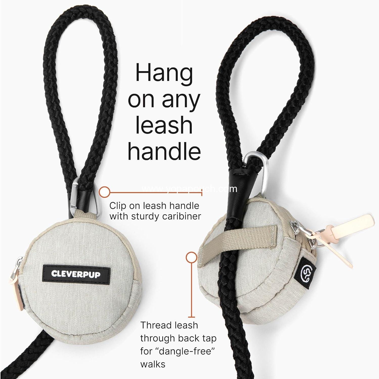 Wholesale Double Insulated Dog Treat Pouch - 1.5 Cup Capacity - Ideal for Dog Training and Walks, Features Two Pockets for Dry or Wet Treats, Attaches to Leash or Belt - Checkerboard Supplier