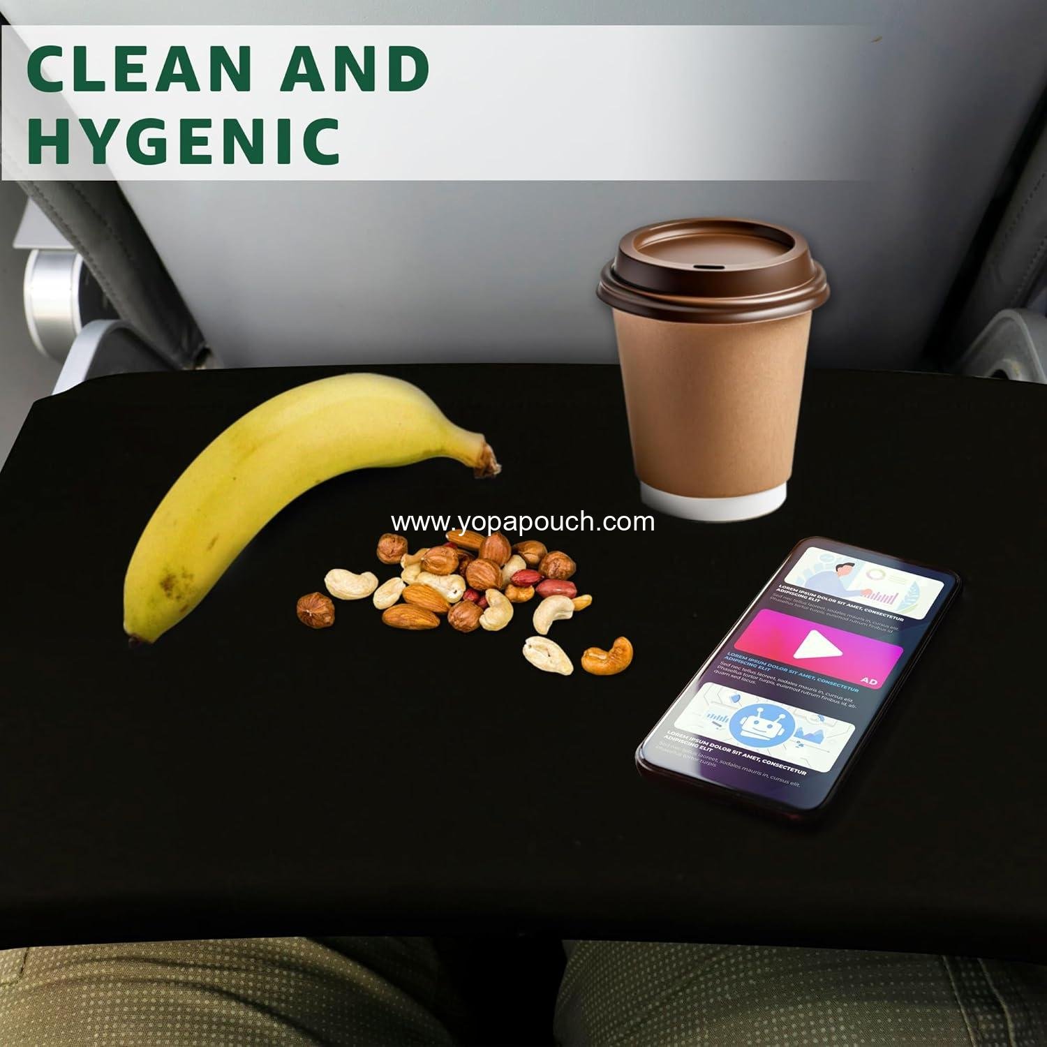 Wholesale Airplane Tray Table Cover with Pocket Organizer | Seat Back Organizer for Personal Items | Media Pouch | Travel Accessories | Clean and Convenient Travel Essential - Supplier