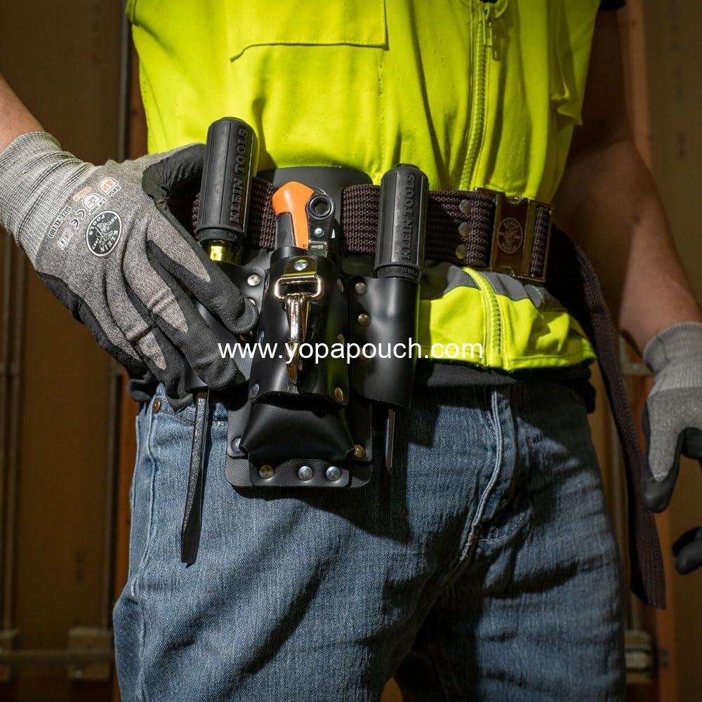 Wholesale Multi Tool Pouch 4 Pocket Holder with Knife Holder Ideal for Electrician Gifts Supplier