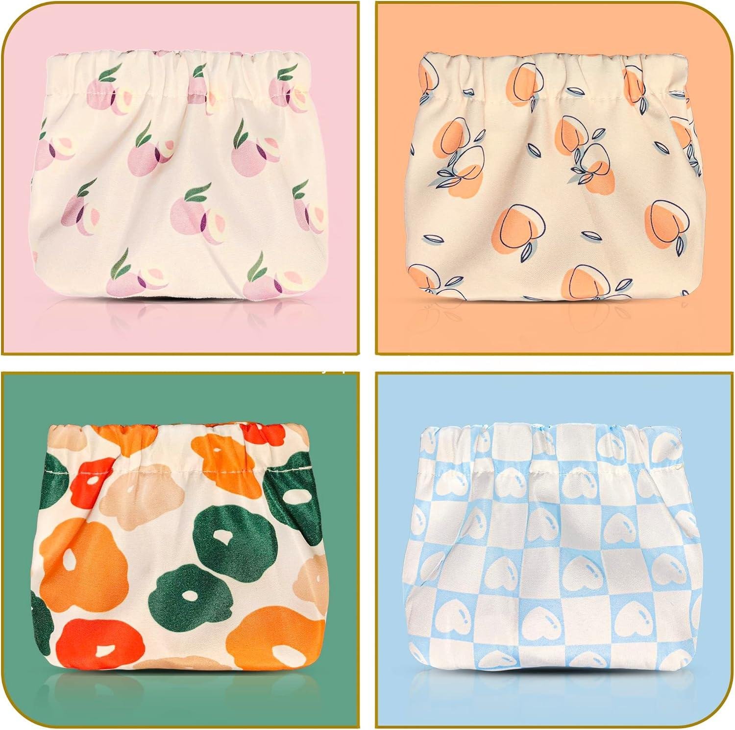 Wholesale Mini Makeup Bag for Purse - 4 PCS Waterproof Cosmetic Bags for Women, Lipstick Organizer - OEM Factory