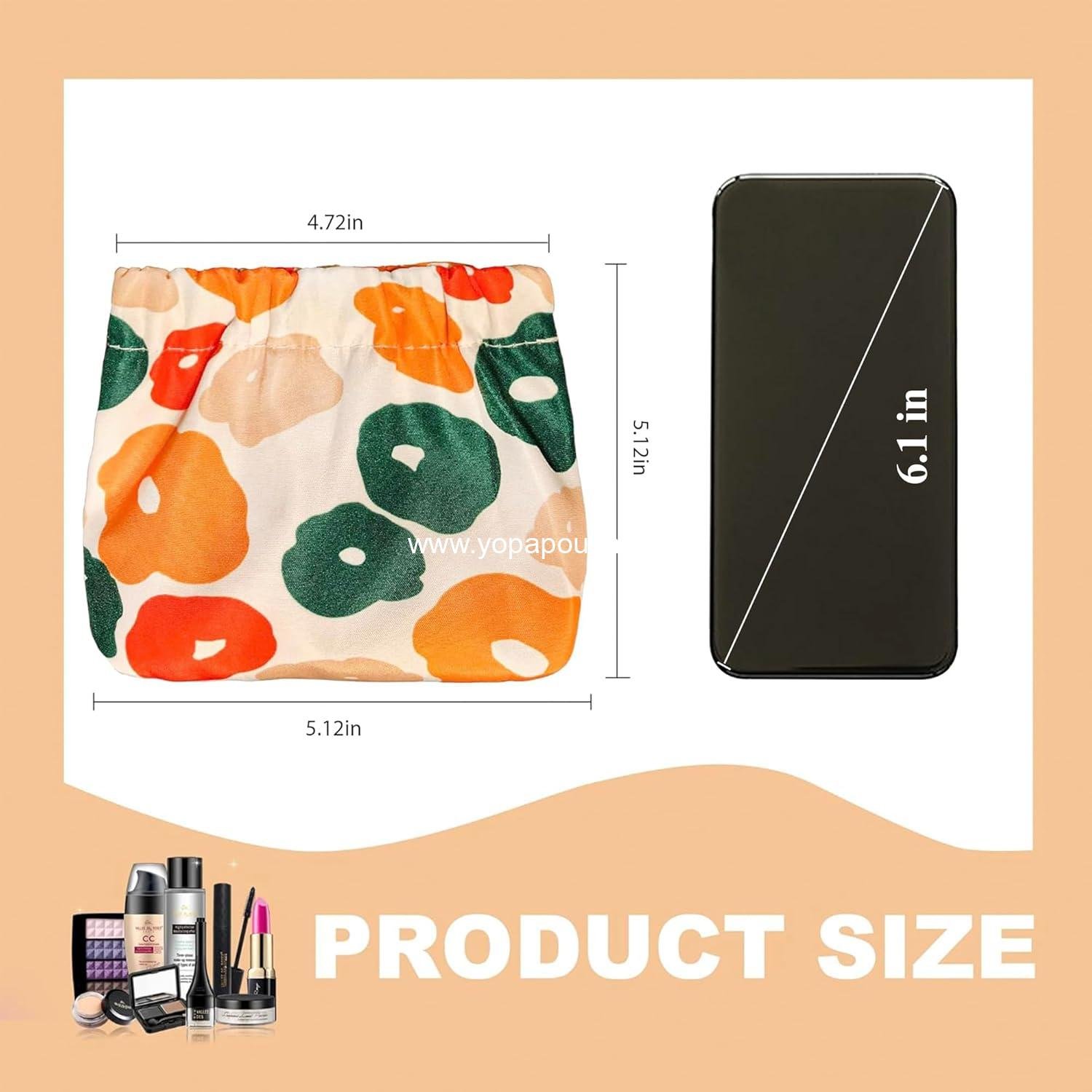 Wholesale Mini Makeup Bag for Purse - 4 PCS Waterproof Cosmetic Bags for Women, Lipstick Organizer - OEM Factory