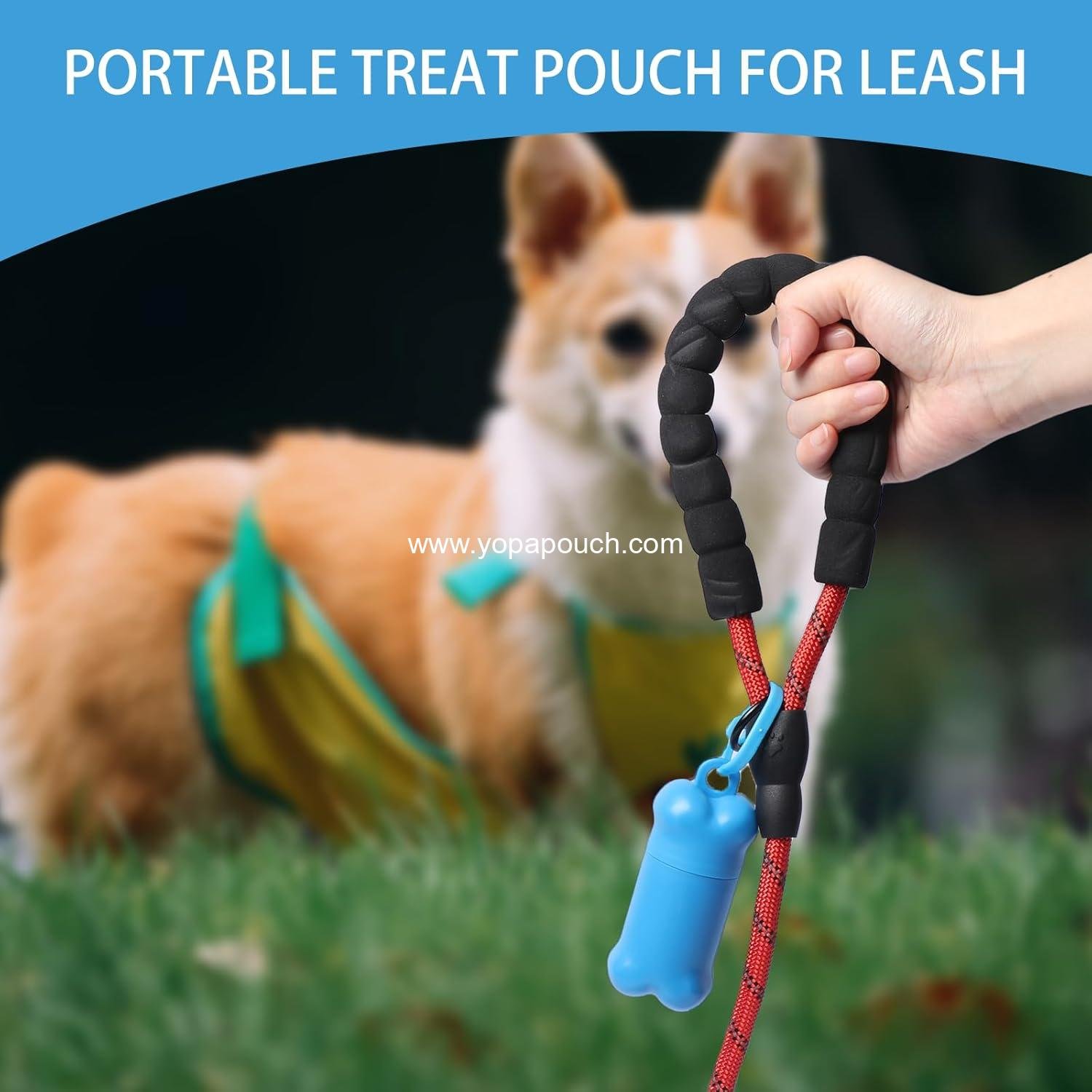 Wholesale Portable Dog Treat Pouch for Pet Training Mini Treat Holder Small Dog Training Bag 1 Piece Dark Green Supplier Wholesale Portable Dog Treat Pouch for Pet Training Mini Treat Holder Small Dog Training Bag 1 Piece Dark Green Supplier