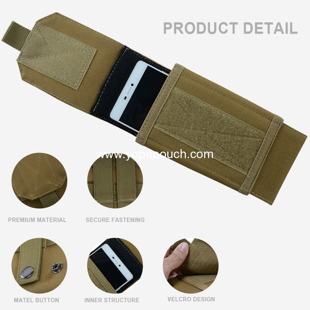 Wholesale Tactical Molle Phone Case Bag Cover Loop Belt Holster Pouch for iPhone 14 Plus/14 Pro Max/14 Pro/13 Pro Max/13 Pro/13/12 Pro Max/11 Pro Max/Xs Max (Black) - Supplier
