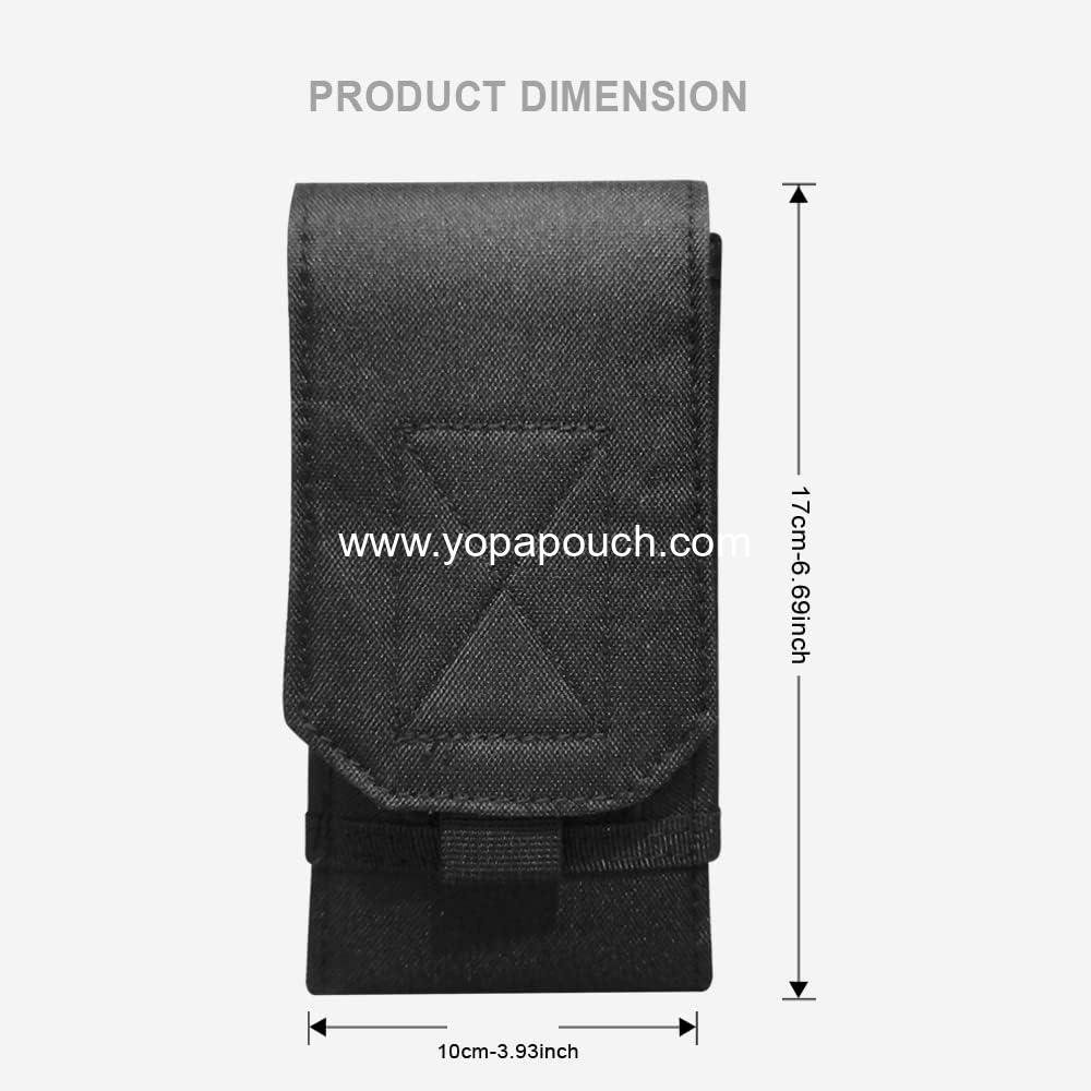 Wholesale Tactical Molle Phone Case Bag Cover Loop Belt Holster Pouch for iPhone 14 Plus/14 Pro Max/14 Pro/13 Pro Max/13 Pro/13/12 Pro Max/11 Pro Max/Xs Max (Black) - Supplier