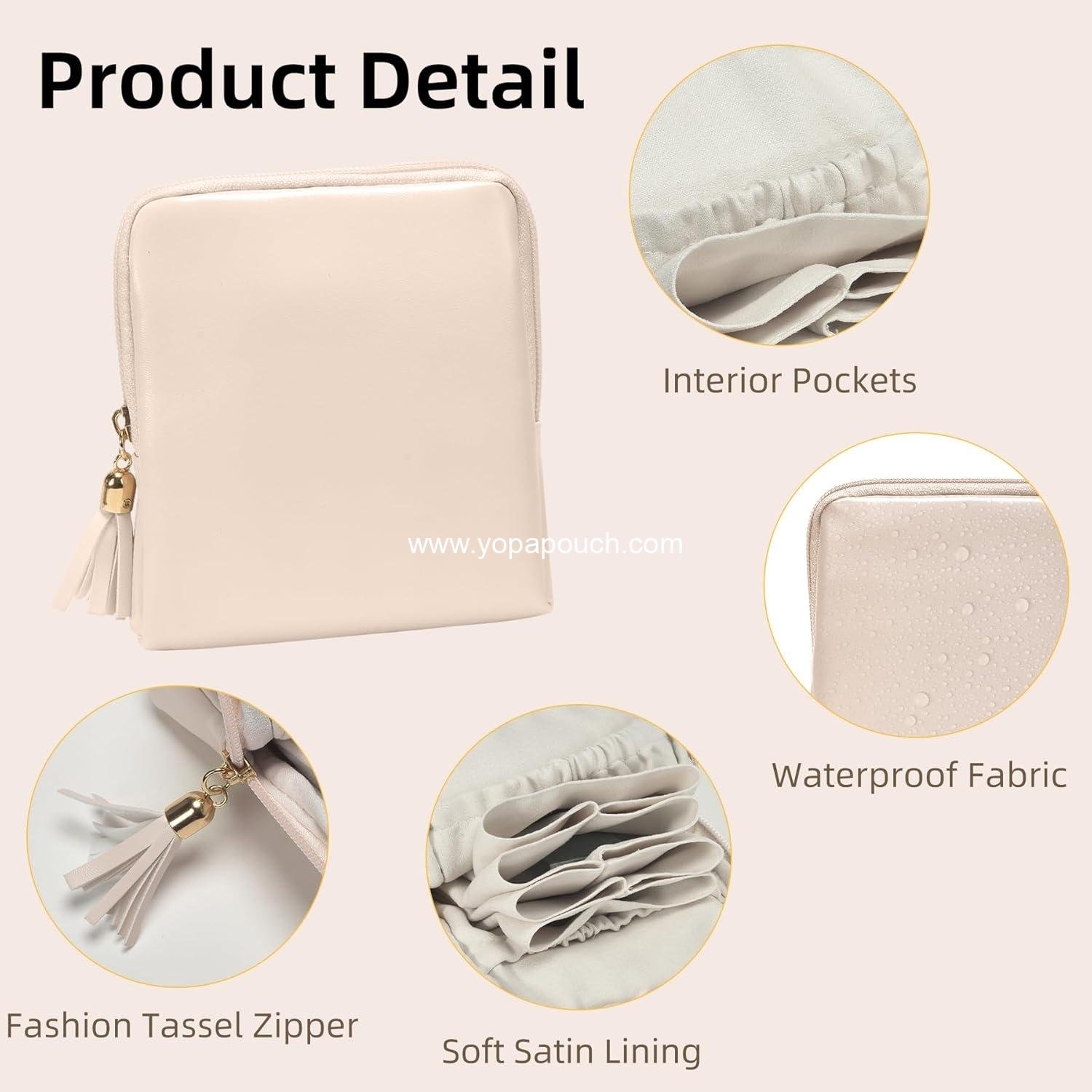 Wholesale Mini Travel Jewelry Bag, Leather Jewelry Case for Necklaces, Earrings, Rings, and Bracelets Organizer, Christmas Gifts for Women and Girls - Supplier
