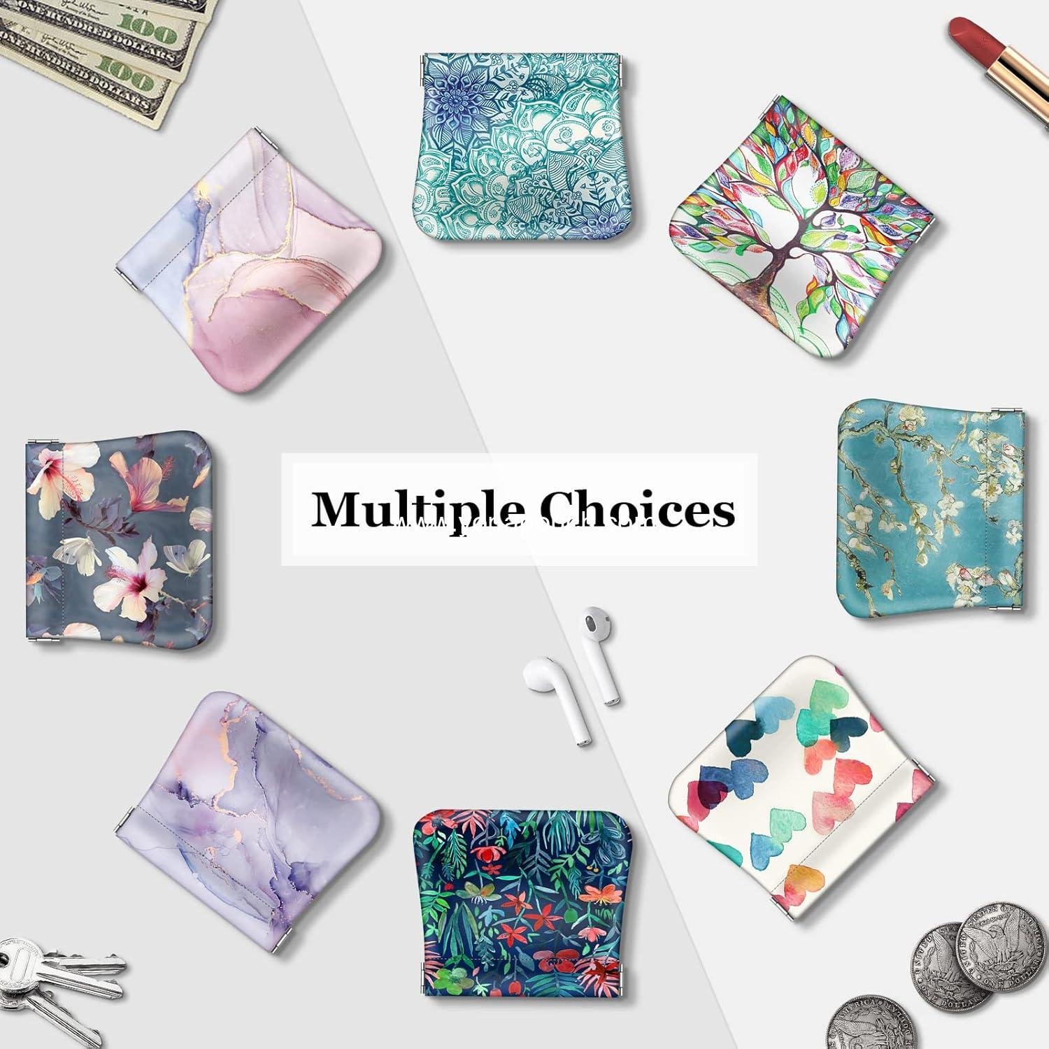 Wholesale PU Leather Coin Purse, Squeeze Change Holder for Women - OEM Supplier