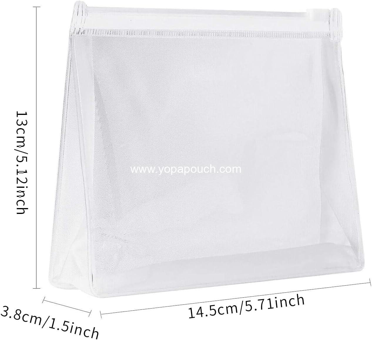 Wholesale 12pcs Mini PVC Transparent Cosmetic Organizer Bag Pouch with Zipper Closure for Travel, Bathroom, and Makeup Organization - Supplier Wholesale 12pcs Mini PVC Transparent Cosmetic Organizer Bag Pouch with Zipper Closure for Travel, Bathroom, and Makeup Organization - Supplier