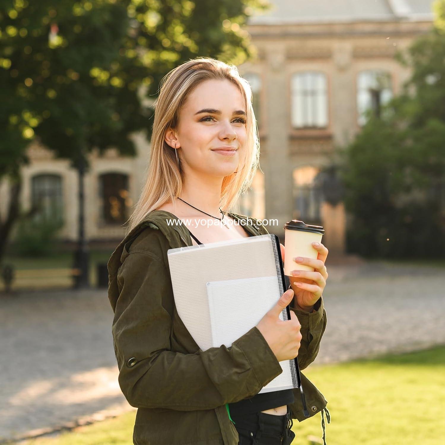 Wholesale 20pcs Mesh Zipper Pouch Set - 8 Sizes Waterproof Travel Bags for Board Game Storage, School Supplies, Office Use, Home Organization Supplier