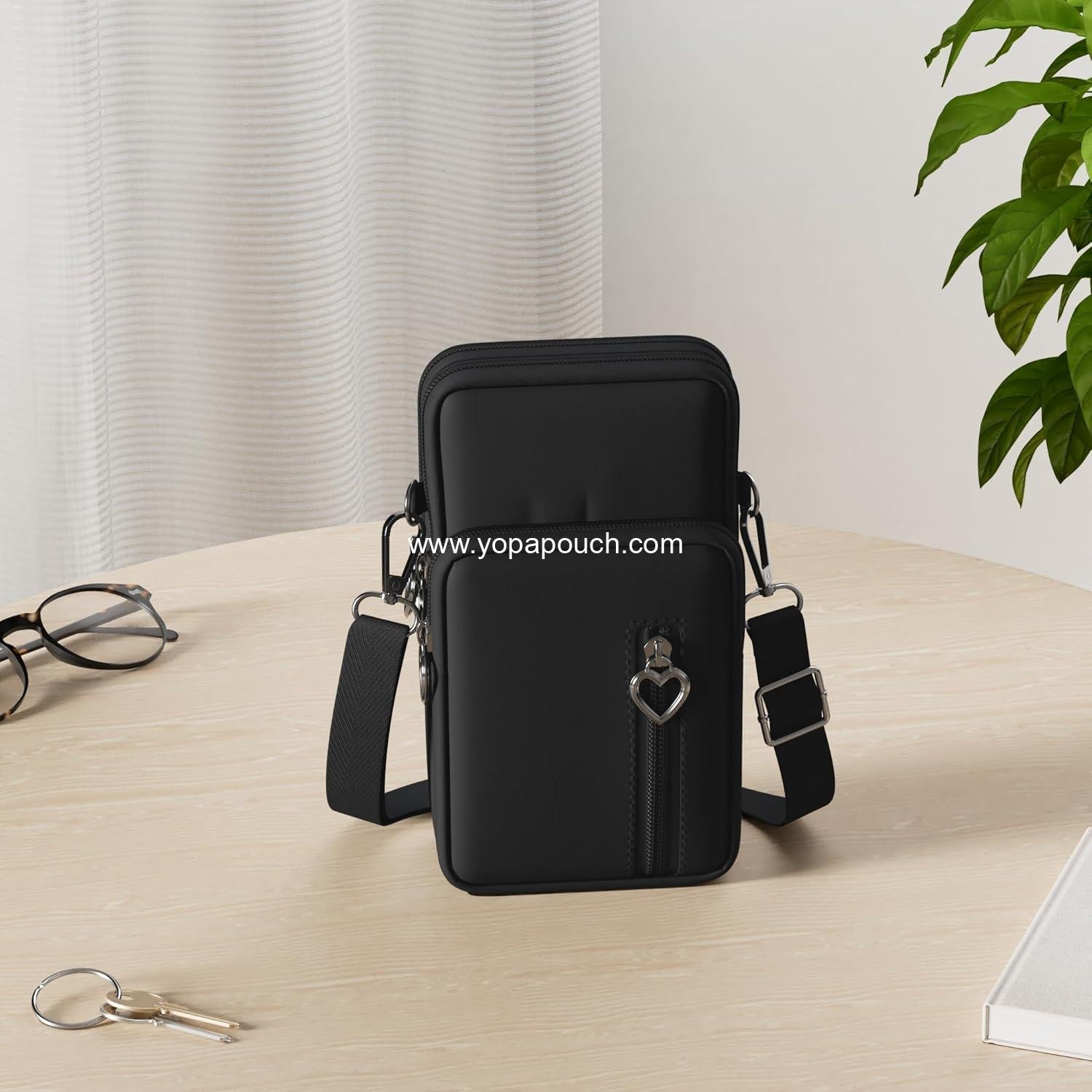 Wholesale Mini Crossbody Wallet Phone Bag for Women – Compact Cell Phone Shoulder Purse with Over Shoulder Strap – Factory