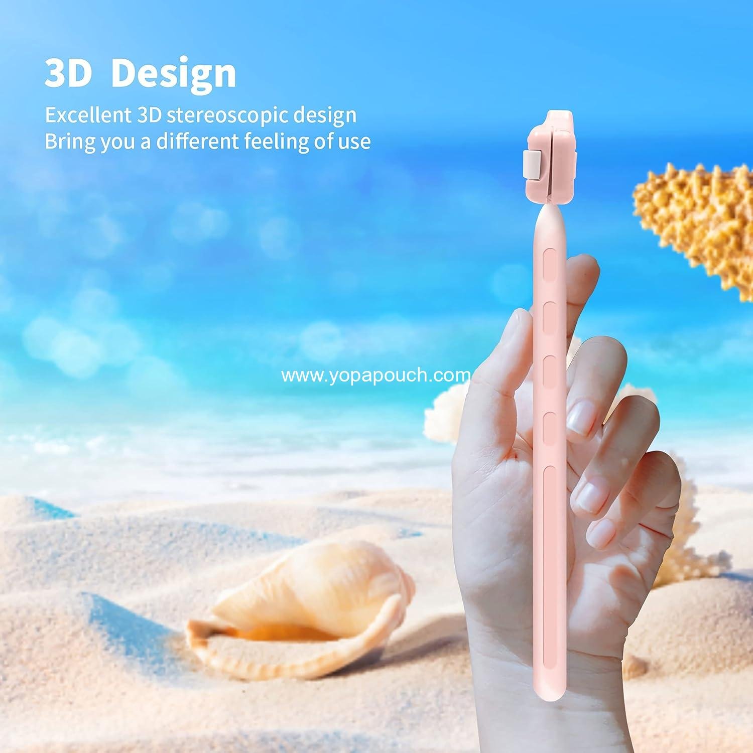 OEM Waterproof Phone Pouch, Waterproof Case for iPhone 16 15 14 13 12 Pro Max XS, Samsung, IPX8 3D Cellphone Dry Bag Beach Essentials, 7-inch (Pink) - Supplier