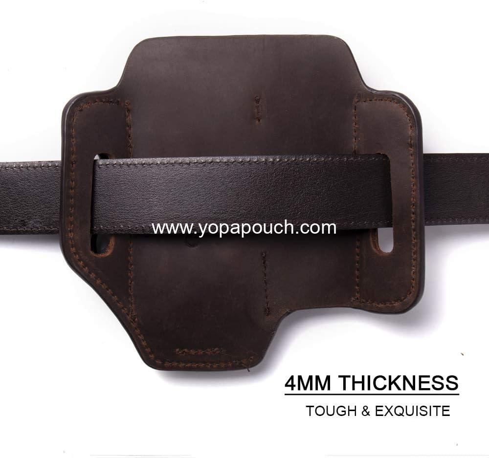 Wholesale EDC Leather Belt Organizer, Multitool Pouch with Flashlight and Pen Holders, Keychain Clip for Practical Use, ODM Supplier