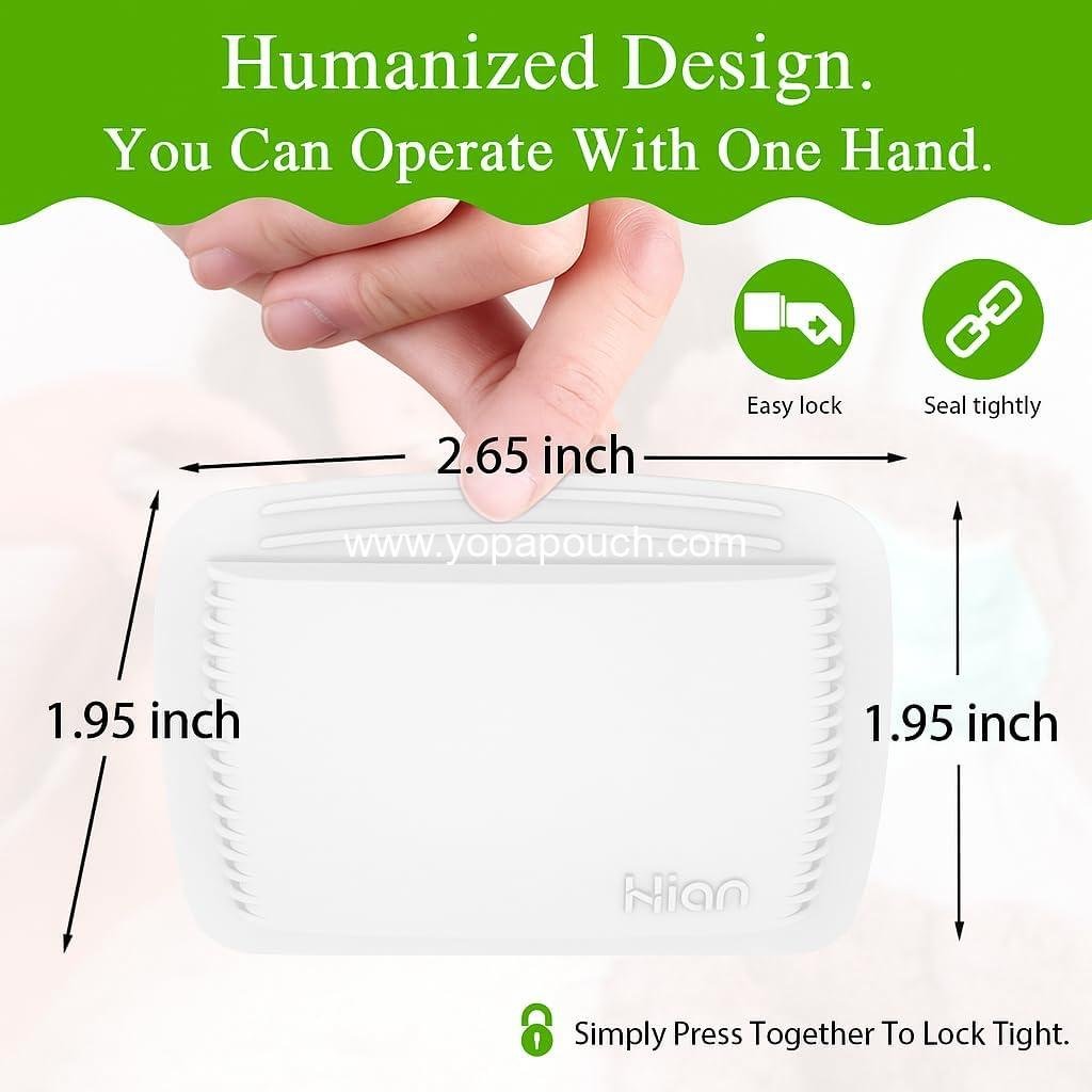 Wholesale 4 Pieces Pill Organizer Reusable Pocket Case Portable Silicone Pill Pouch Small Box Container for Medication, Vitamins, and Tablets (White) - Manufacturer