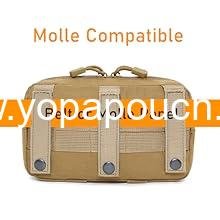 Wholesale Tactical Molle Horizontal Admin Pouch Multi-Purpose Laser-Cut EDC Tool Bag - Manufacturer