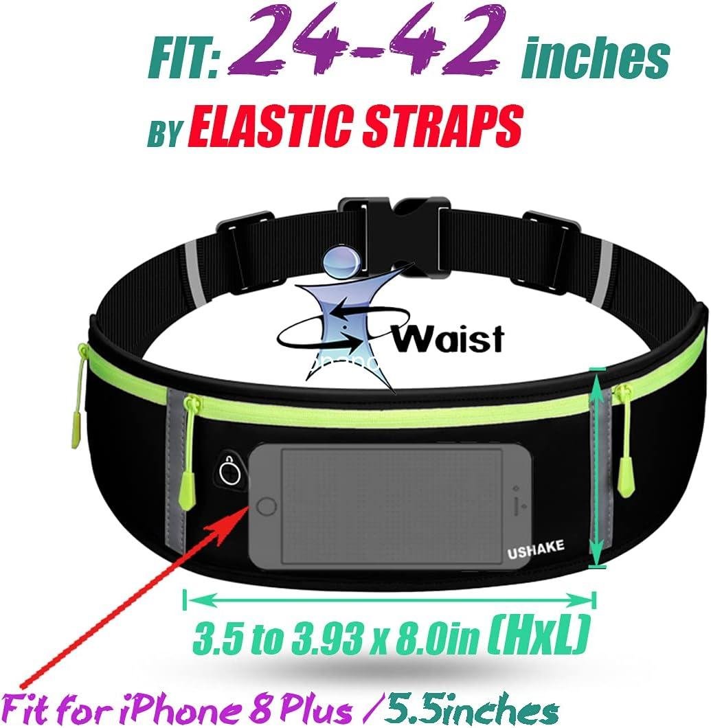 Wholesale Slim Running Belt Workout Fanny Pack for Men and Women, Exercise Waist Pack for iPhone, Runner Belt for Running Walking Cycling Gym Supplier