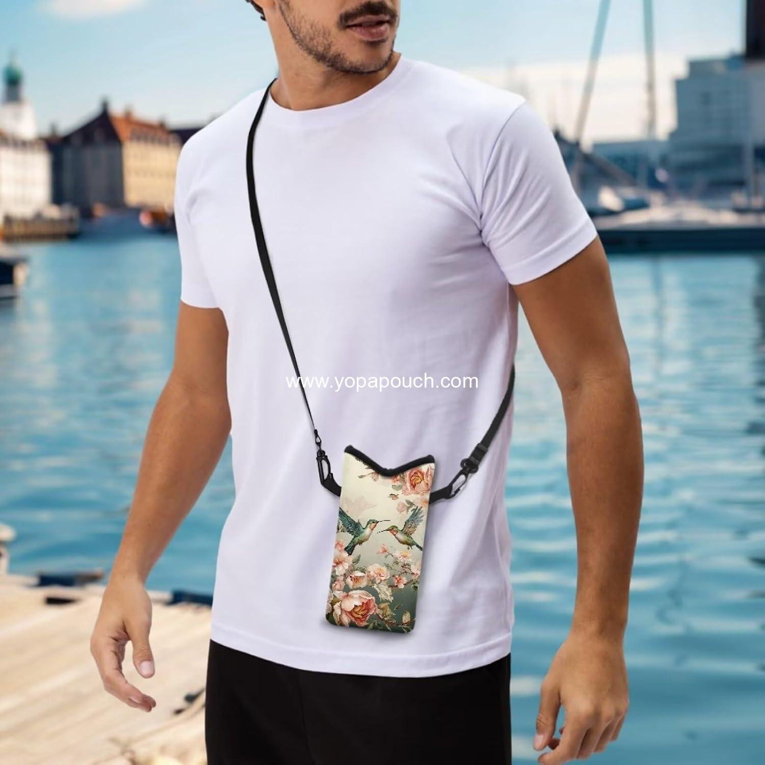 Wholesale Waterproof Crossbody Phone Bag Mini Cellphone Purse with Adjustable Strap Fits Most Smartphones, 8