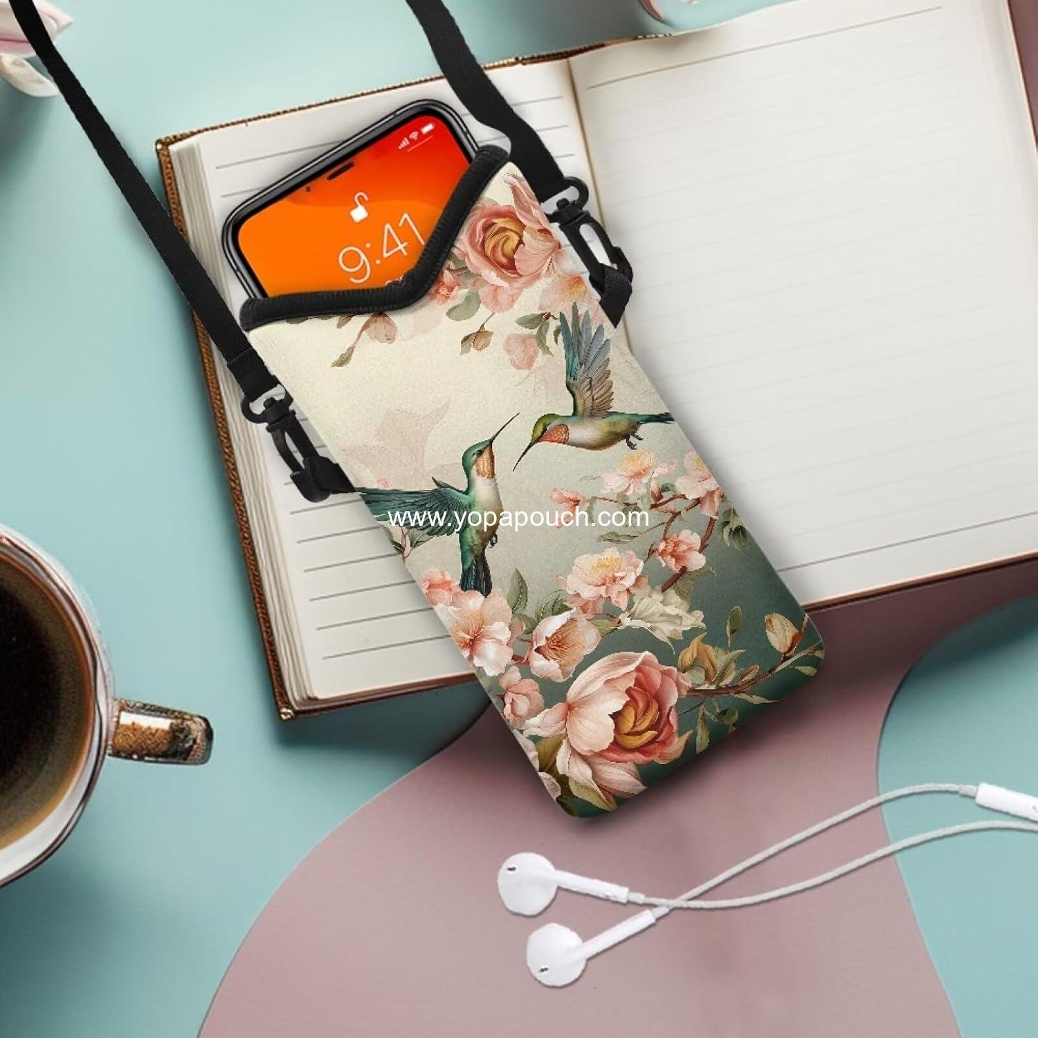 Wholesale Waterproof Crossbody Phone Bag Mini Cellphone Purse with Adjustable Strap Fits Most Smartphones, 8