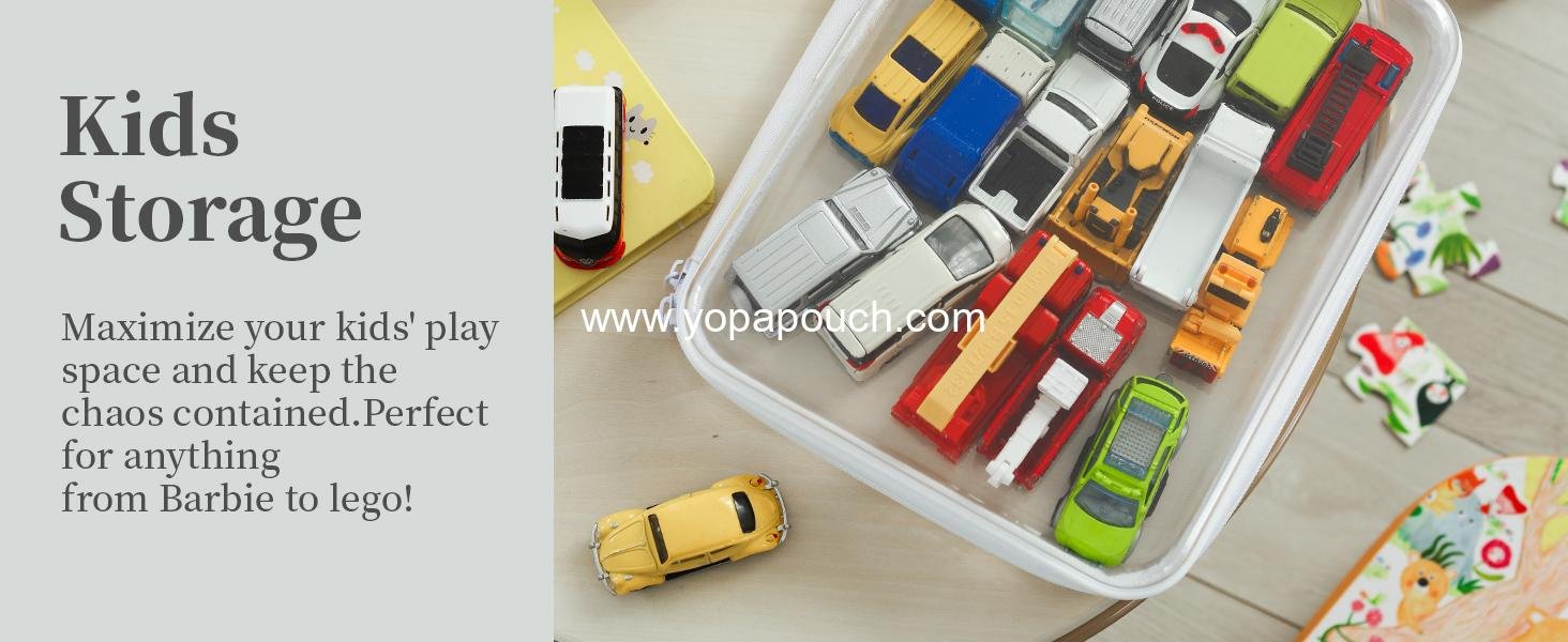 Wholesale 3PCS Clear Hard Shell Zipper Case Portable Cosmetic Bag, Diaper Bag Organizing Pouches, Kid's Toy Storage Organizer Bins, Hard Plastic Case for Halloween Thanksgiving Storage Bin Manufacturer