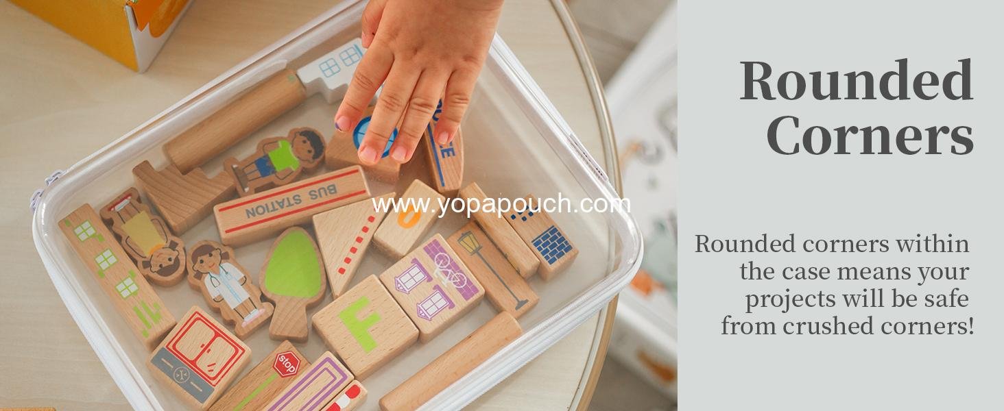 Wholesale 3PCS Clear Hard Shell Zipper Case Portable Cosmetic Bag, Diaper Bag Organizing Pouches, Kid's Toy Storage Organizer Bins, Hard Plastic Case for Halloween Thanksgiving Storage Bin Manufacturer