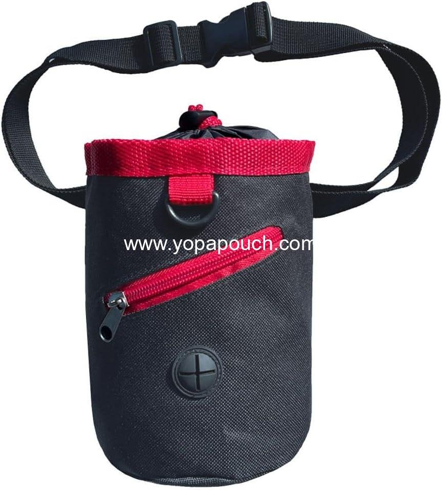 Wholesale Dog Treat Pouch with Waist Belt, Hands-Free Training Treat Bag with Drawstring Sealer and Poop Bag Dispenser for Pet Walking, Supplier