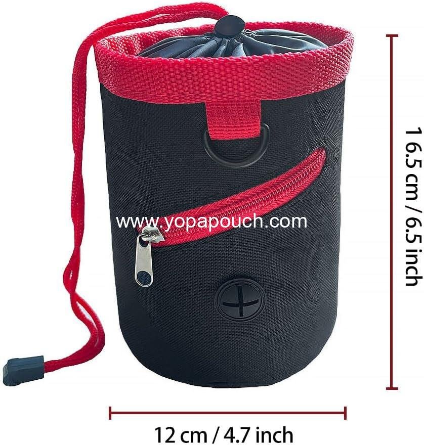 Wholesale Dog Treat Pouch with Waist Belt, Hands-Free Training Treat Bag with Drawstring Sealer and Poop Bag Dispenser for Pet Walking, Supplier