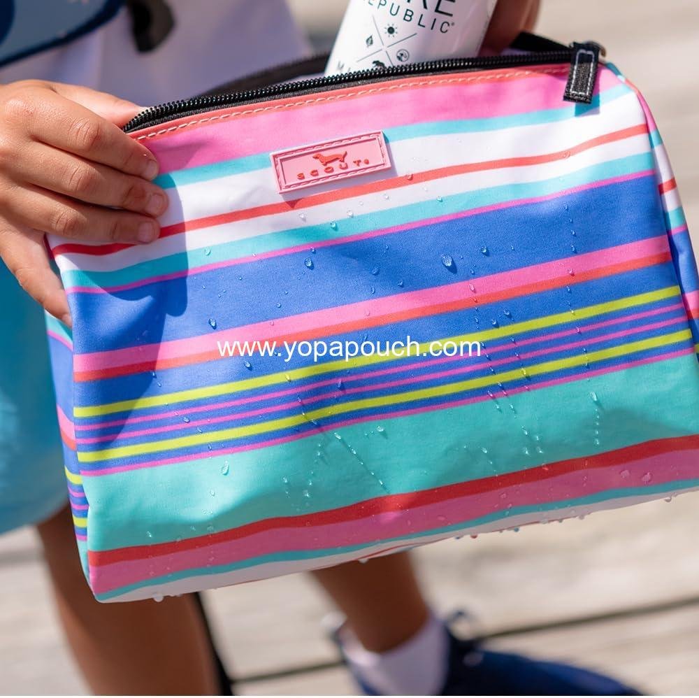 Wholesale Water-Resistant Toiletry Bag – Makeup and Cosmetic Organizer, Fits Full-Size Items, Inner Pocket, Zips Closed, Supplier