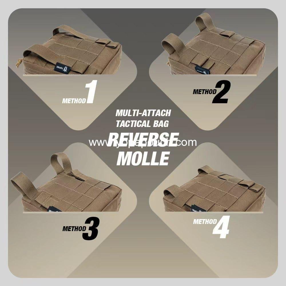 Wholesale Compact Tactical Admin Pouch EDC Utility Gear Organizer Portable Storage Accessory for Bags Manufacturer