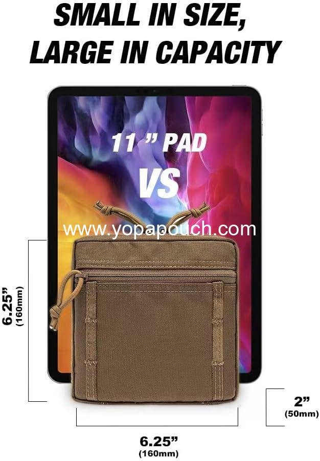 Wholesale Compact Tactical Admin Pouch EDC Utility Gear Organizer Portable Storage Accessory for Bags Manufacturer