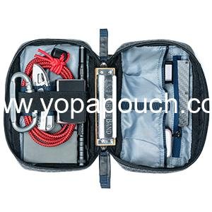 Wholesale Tech Accessory Pouch, Grey, Nylon, 9