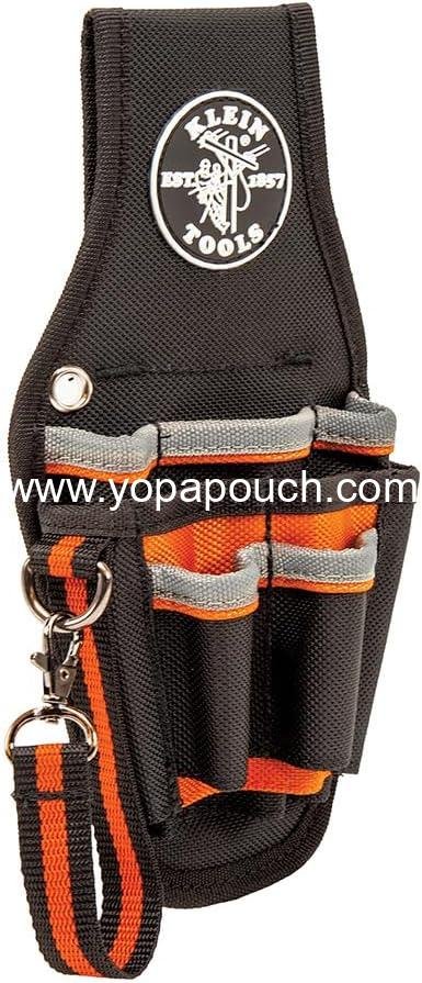 Wholesale 9-Pocket Maintenance Tool Pouch with Tape Thong and 2-Inch Tunnel Loop, Ideal for Electricians, Supplier