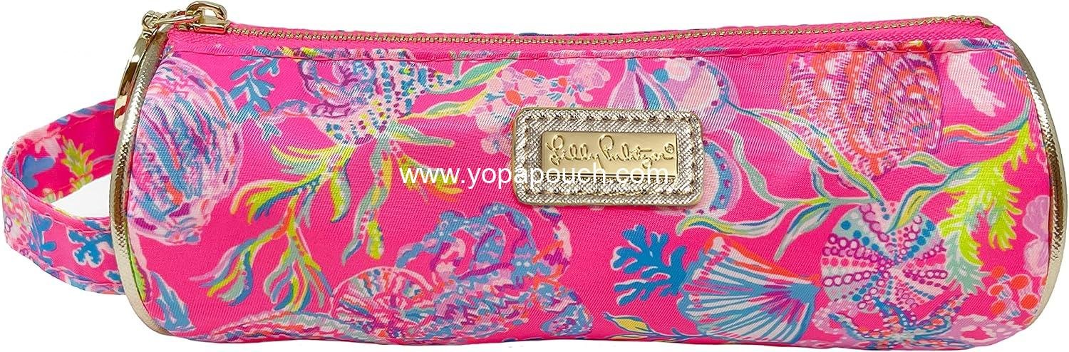 Wholesale Colorful Pencil Case, Cute Zipper Pouch for Office Supplies, Small Travel Bag with Carrying Handle, Shell Me Something Good Manufacturer