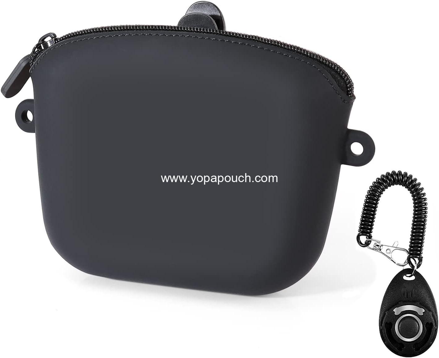 Wholesale Dog Training Treat Pouch with Clip, Portable Waterproof Puppy Treat Bag and Clicker, 8-inch Size, Supplier