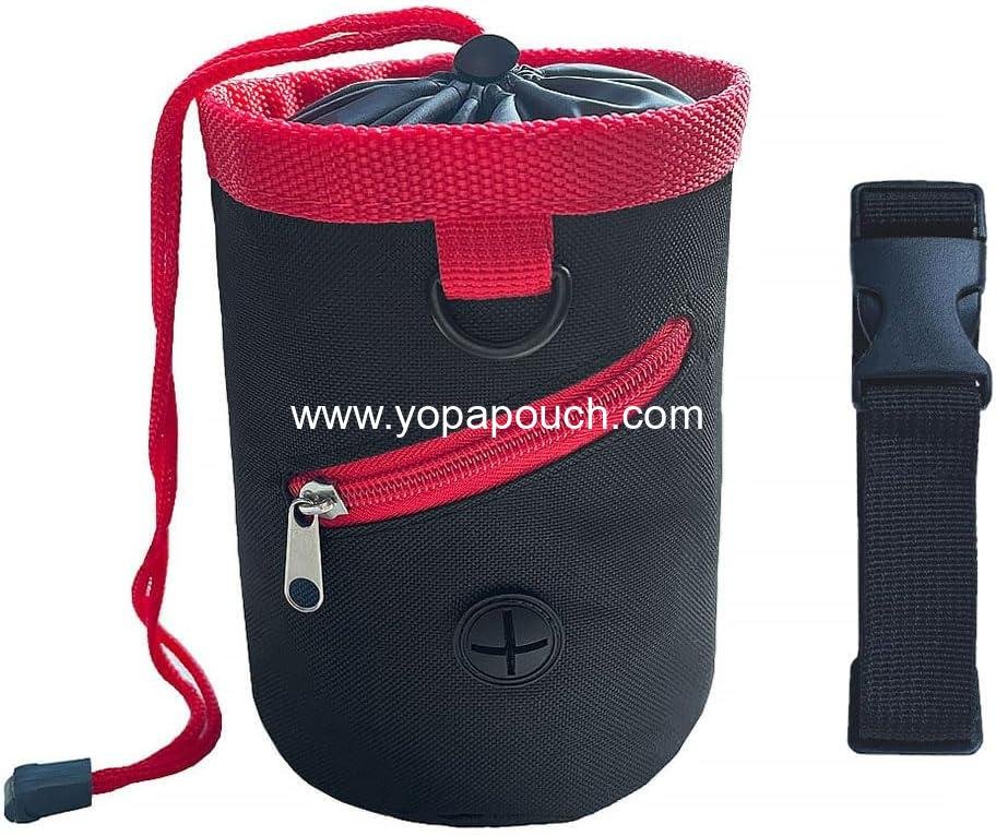 Wholesale Dog Treat Pouch with Waist Belt, Hands-Free Training Treat Bag with Drawstring Sealer and Poop Bag Dispenser for Pet Walking, Supplier