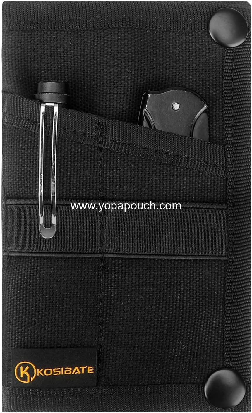 Wholesale EDC Pouch, Organizer for Knife, Flashlight, Tactical Pen, Card - Men's Slim Pocket Organizer for Daily Carry, Factory