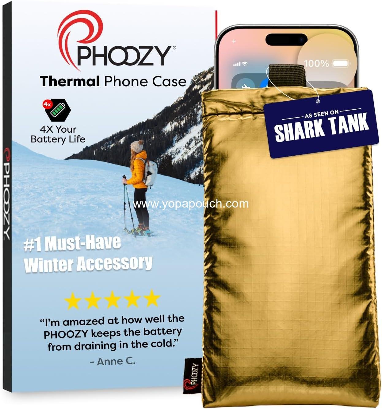 Wholesale Insulated Thermal Phone Case | Extends Battery Life 3X in Freezing Weather | Cold Resistant Drop Protection | Military Grade Water Resistant | Large Size | Gold Supplier