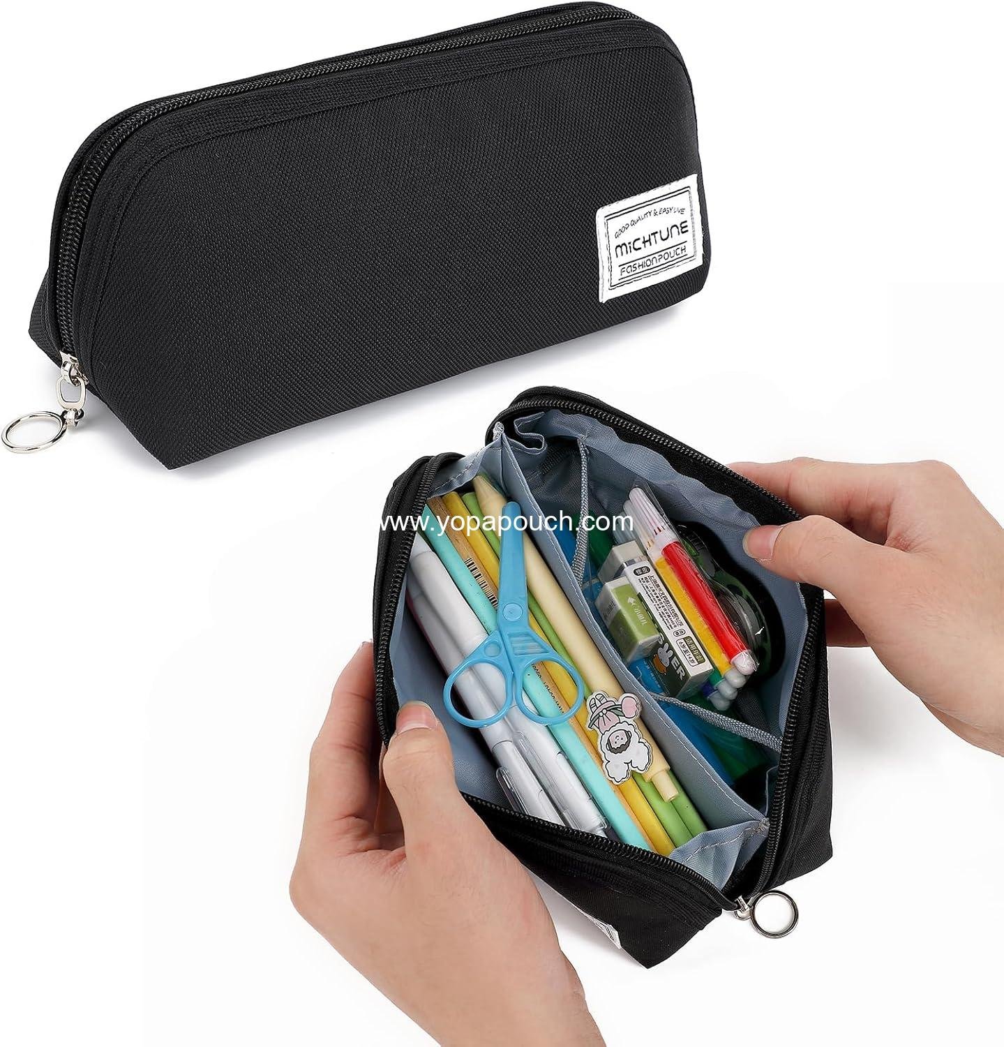 Wholesale Large Opening Pencil Case, Zipper Closure Portable Organizer, Office Travel Multi-Purpose Bag, Supplier Wholesale Large Opening Pencil Case, Zipper Closure Portable Organizer, Office Travel Multi-Purpose Bag, Supplier