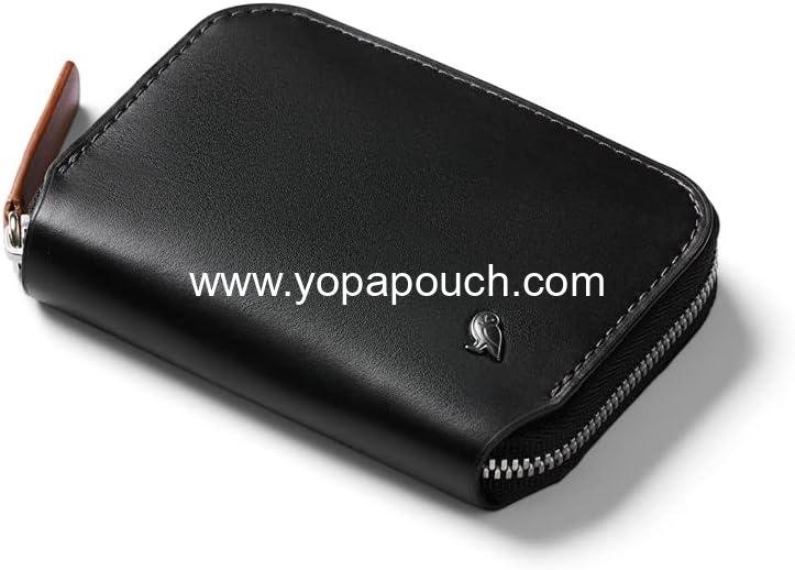 Wholesale Mini Folio - Wallet and Coin Pouch - Black - Supplier