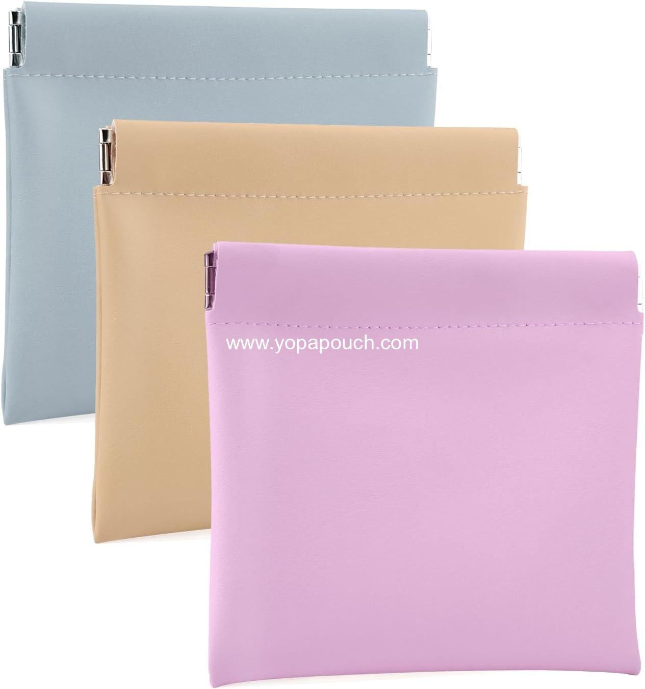 Wholesale Mini Portable Makeup Bags for Women, 3 PCS Small Cosmetic Organizers, Travel Kit Storage Pouch, Coin Purse and Lipstick Holder, ODM Supplier