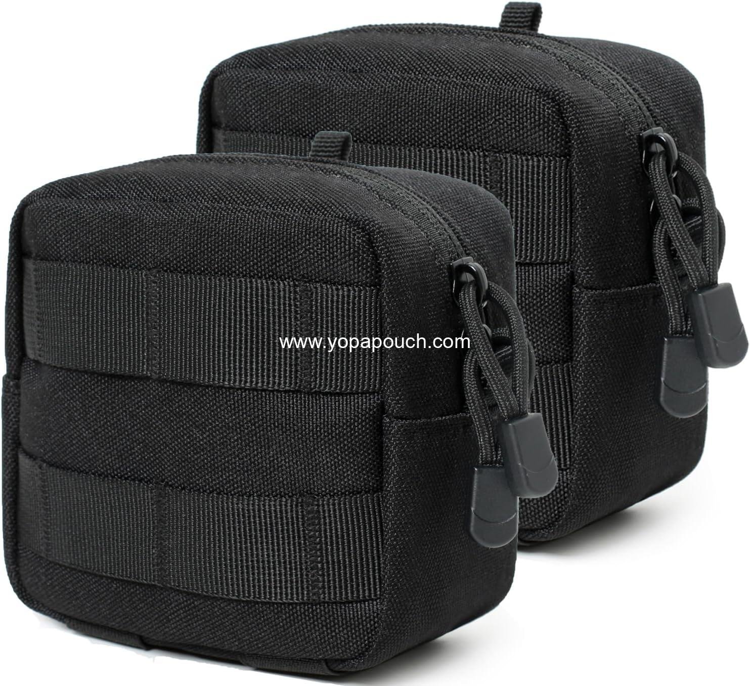 Wholesale Mini Tactical Molle Compact Ammo Pouch 2 Pack - General Purpose Admin Small Utility Pouches for EDC Tool and Waist Belt Supplier