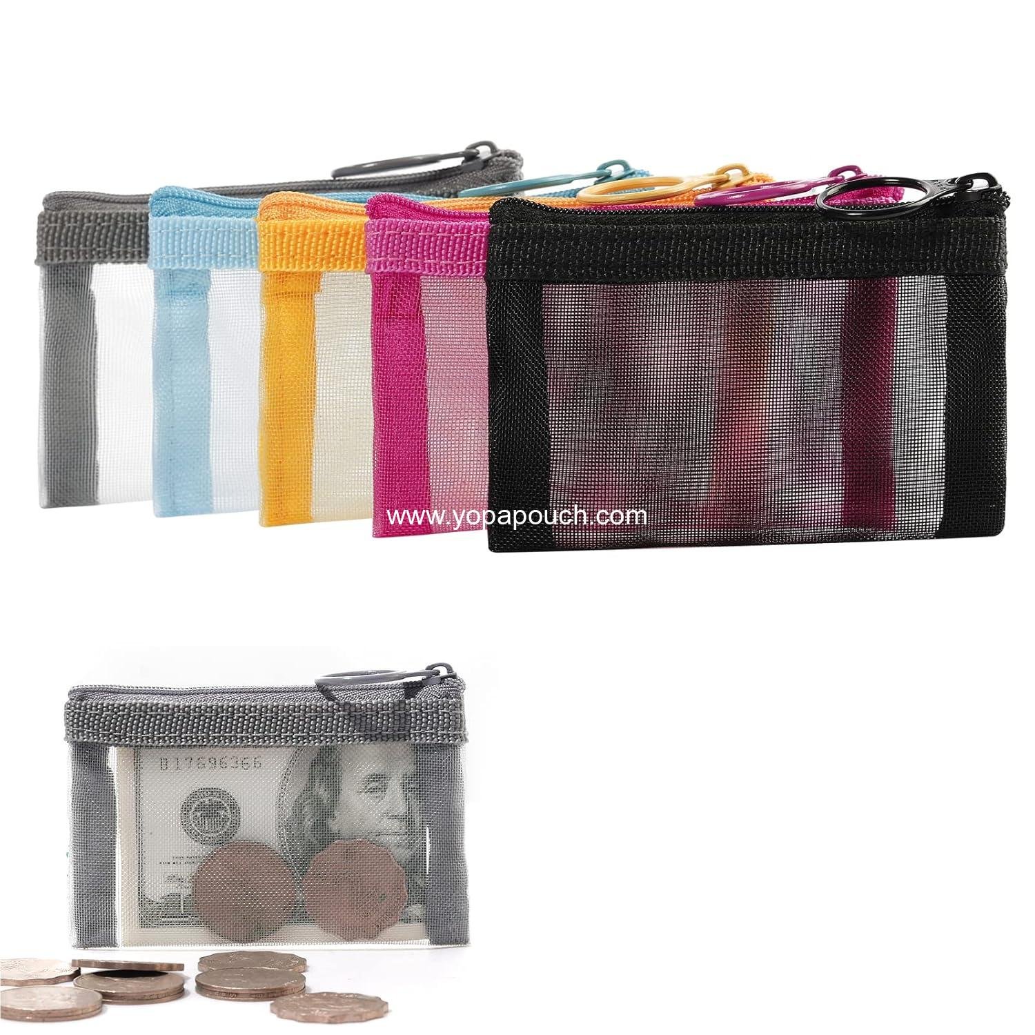 Wholesale Mini Zipper Mesh Bags, 3