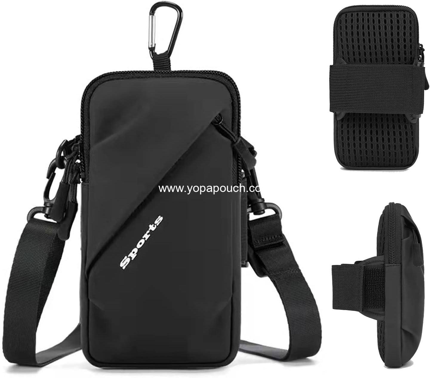 Wholesale Phone Holder Arm Bands, Crossbody Shoulder Holster Bag with Arm Band, Fits iPhone and All Cell Phones for Running, Walking, Hiking & Biking (Plus Size, Black) Supplier Wholesale Phone Holder Arm Bands, Crossbody Shoulder Holster Bag with Arm Band, Fits iPhone and All Cell Phones for Running, Walking, Hiking & Biking (Plus Size, Black) Supplier