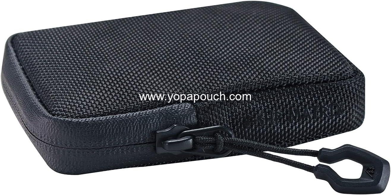Wholesale Portable Card Wallet for Men - Small Keychain Coin Purse for Travel, Stores Keys, Cards, and Cash (Black) Supplier