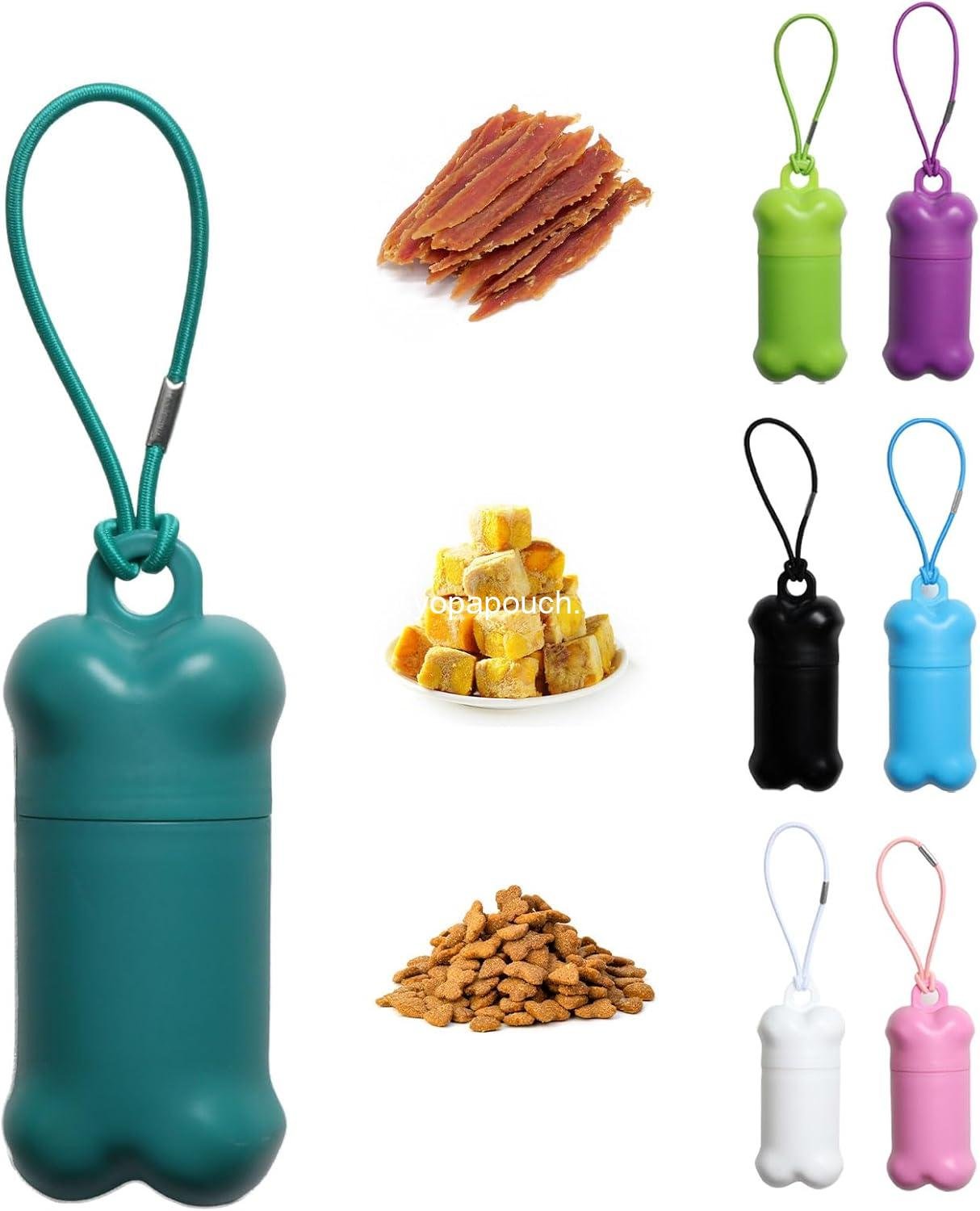 Wholesale Portable Dog Treat Pouch for Pet Training Mini Treat Holder Small Dog Training Bag 1 Piece Dark Green Supplier Wholesale Portable Dog Treat Pouch for Pet Training Mini Treat Holder Small Dog Training Bag 1 Piece Dark Green Supplier