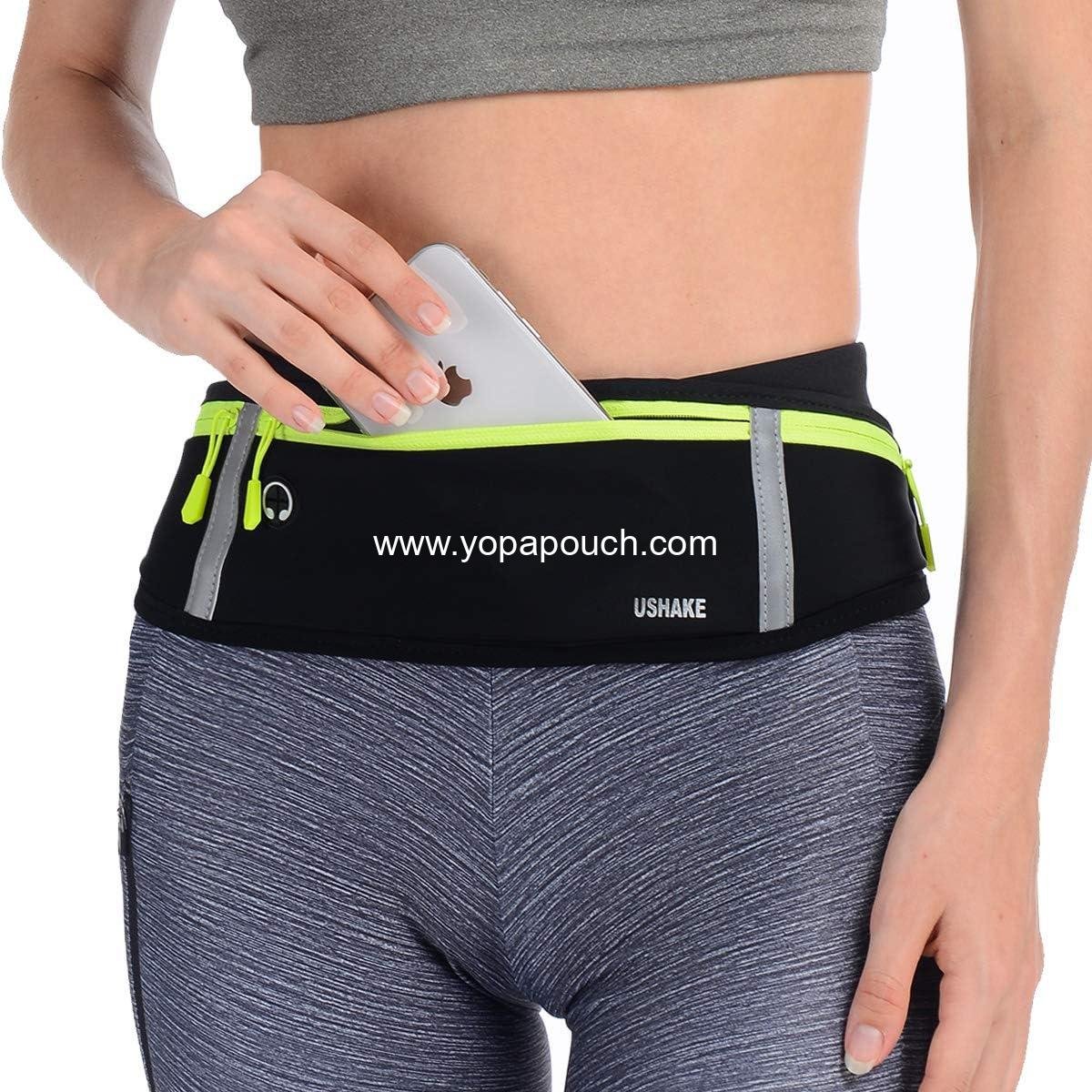 Wholesale Slim Running Belt Workout Fanny Pack for Men and Women, Exercise Waist Pack for iPhone, Runner Belt for Running Walking Cycling Gym Supplier