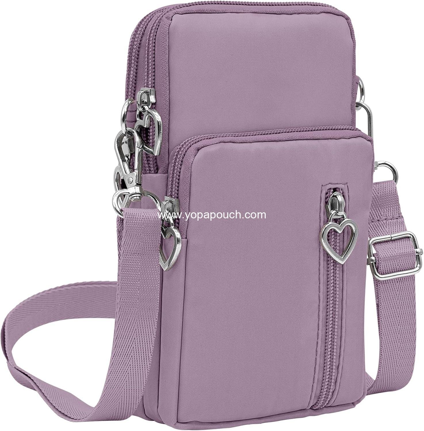 Wholesale Small Crossbody Bags for Women Travel Pouch Shoulder Bag Cell Phone Purse with Adjustable Strap